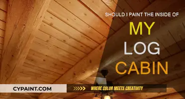 Painting a Log Cabin Interior: Yes or No?