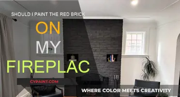 How to Decide: Paint Your Brick Fireplace or Not?