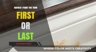 Trim Painting Tips: Should You Paint Trim First or Last?
