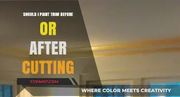 Paint Trim Before or After Cutting: A Step-by-Step Guide