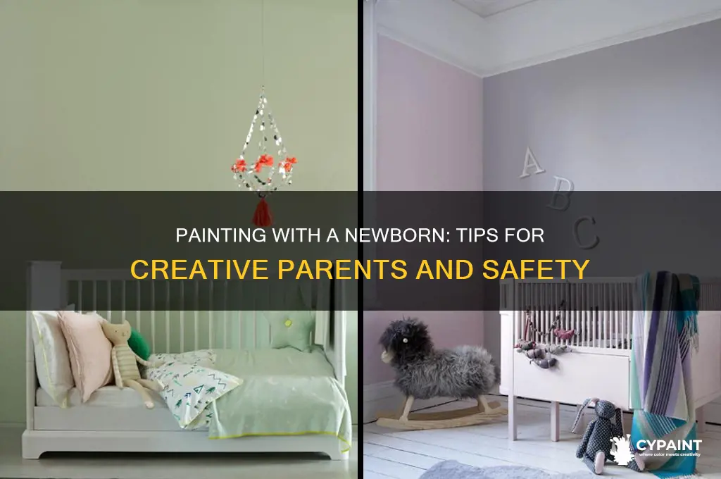 should i paint with a new born baby