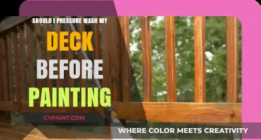 Pressure Wash Your Deck Before Painting: Essential Prep or Optional Step?