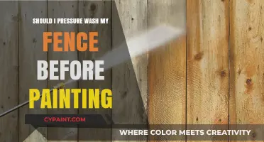 Pressure Wash Your Fence Before Painting: Essential Prep or Optional Step?