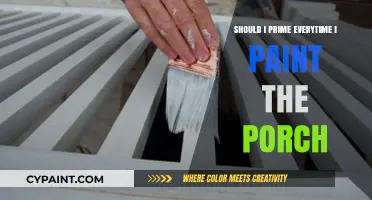 Should You Prime Every Time You Paint Your Porch?