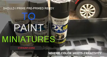 Primer Pros and Cons for Miniatures Painting