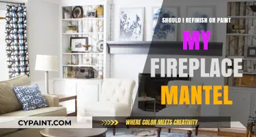 Refinish or Paint: Transforming Your Fireplace Mantel Made Easy