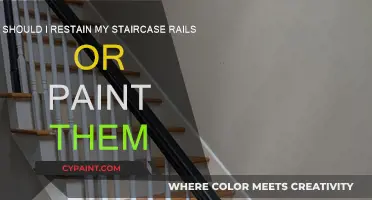 Staircase Rails: Stain or Paint?