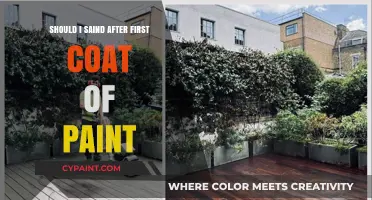 Should You Sand After the First Coat of Paint? Expert Tips