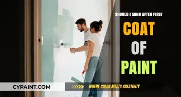 Should You Sand After the First Coat of Paint? Tips & Tricks
