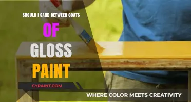 Sanding Between Gloss Paint Coats: Essential Step or Unnecessary Effort?
