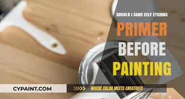 Sanding Self-Etching Primer: Essential Step or Unnecessary Effort Before Painting?