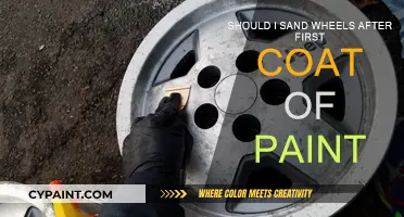 Sanding Car Wheels: After the First Coat of Paint?