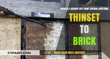 Prepping Brick for Thinset: To Scrape or Not to Scrape Paint?