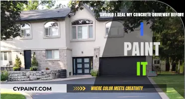 Prepping Your Driveway: Seal or Paint First?