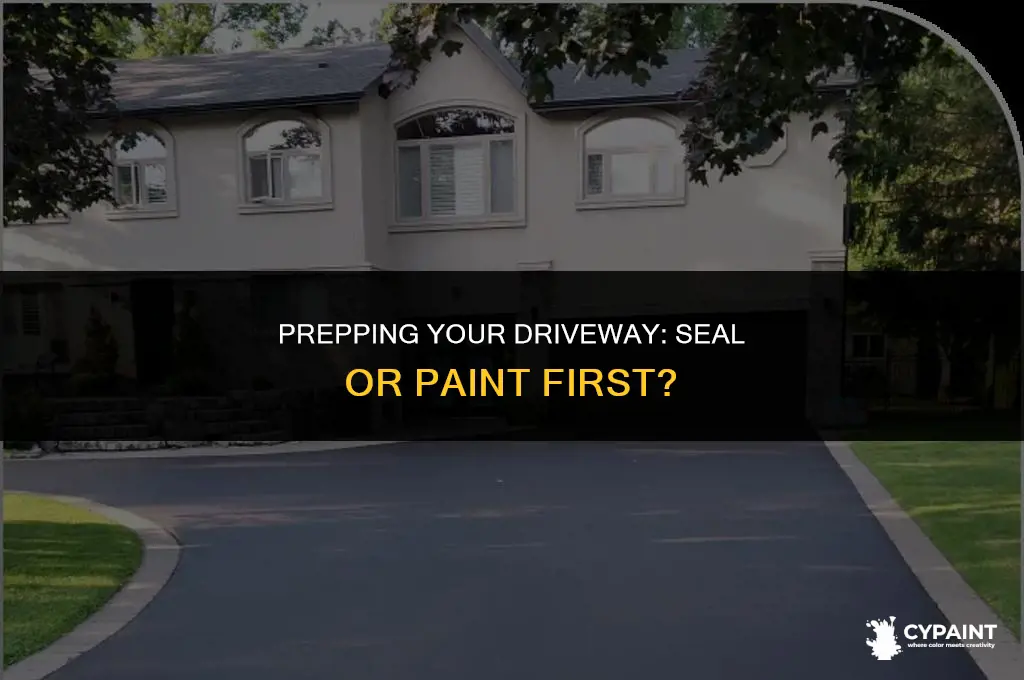 should i seal my concrete driveway before i paint it