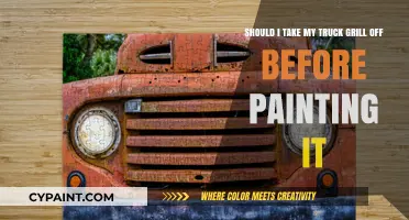 Prepping Your Truck Grill for Painting: Removal Necessary?