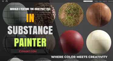 Substance Painter Texturing: High Poly Files Dilemma