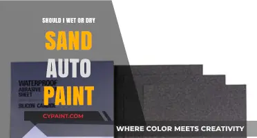Wet vs. Dry Sanding Auto Paint: Which Method is Best?