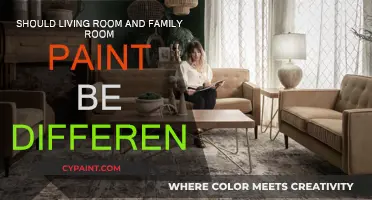 Living Room vs Family Room: Different Paint, Better?