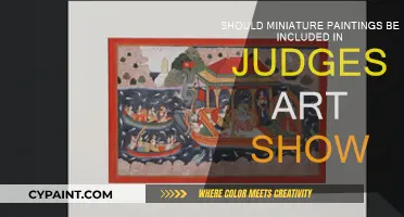 Miniature Masterpieces: Judges' Art Show Inclusion?