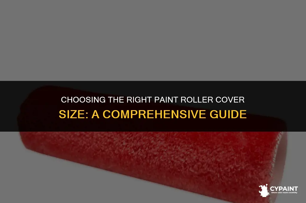 should my paint roller cover be bigger than the roller