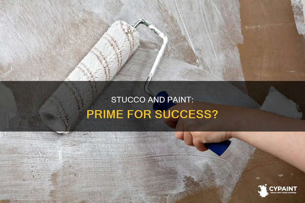should newer stucco be primed before applying eleasomeric paint