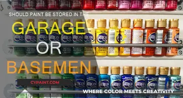 The Best Place to Store Paint: Garage or Basement?