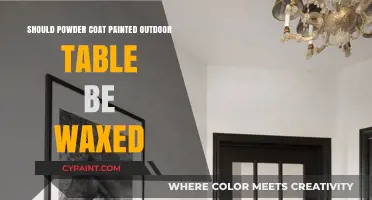 Should You Wax Powder-Coated Outdoor Tables? Expert Tips Revealed