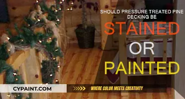 Protecting Pine Decking: Stain or Paint?