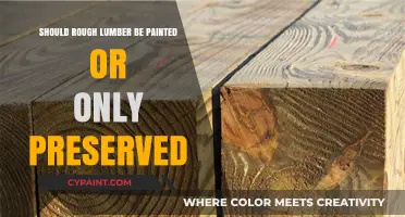 Painting vs. Preserving Rough Lumber: Which Method is Best?