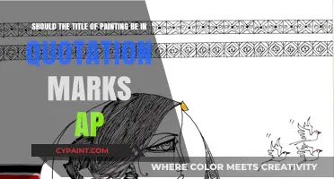 Quotation Marks in Painting Titles: A Necessary Convention?
