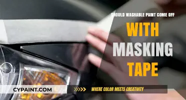 Does Masking Tape Remove Washable Paint? Tips and Tricks Revealed