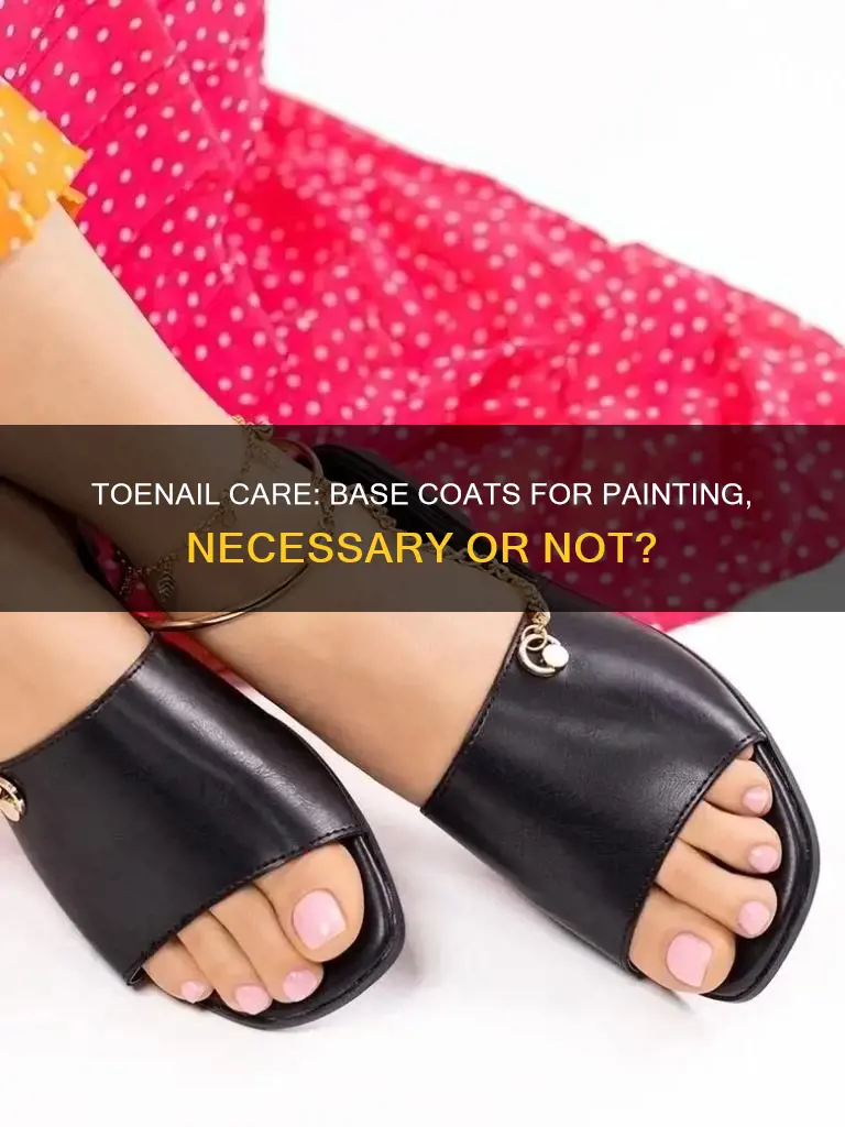 should you but a base coat when painting toenails