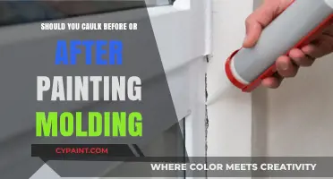 Caulking Before or After Painting Molding: The Right Order