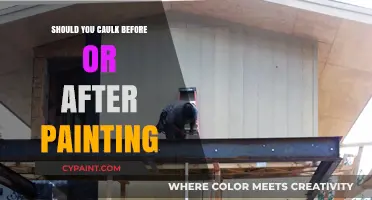 Caulking Before or After Painting: Timing Tips for Seamless Results
