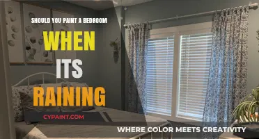 Painting in the Rain: Should You Tackle Your Bedroom During Wet Weather?