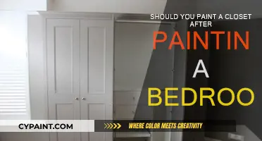How to Paint a Closet: Post-Bedroom Makeover