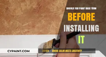 Paint Base Trim Before Installation: Pros, Cons, and Best Practices