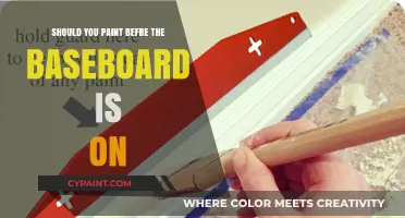 Paint Before Baseboards: Pros, Cons, and Best Practices for Walls