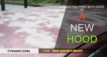 Painting a New Hood: One or Both Sides?