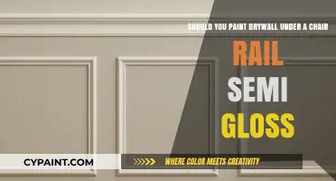 Enhancing Walls: The Debate on Painting Drywall Under Chair Rail Semi Gloss