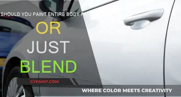 When to Paint: Full Panel or Blend?
