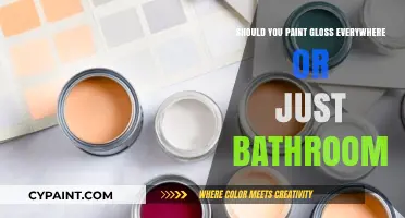 Gloss Paint: Everywhere or Just Bathrooms? Pros, Cons, and Tips
