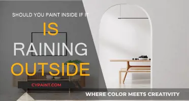 Painting Indoors While It's Raining: What You Need to Know