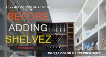 Pantry Makeover: Shelves or Paint First?