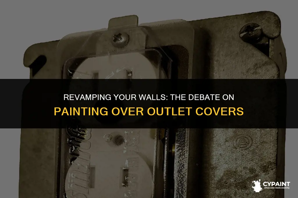 should you paint over outlet covers i