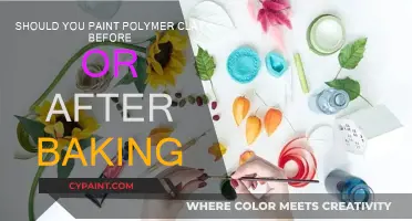 Polymer Clay Painting: Before or After Baking?