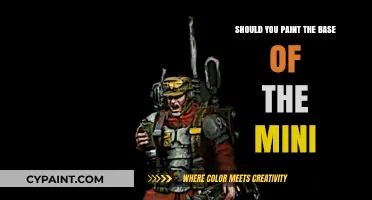 To Paint or Not: The Mini Base Dilemma Explored