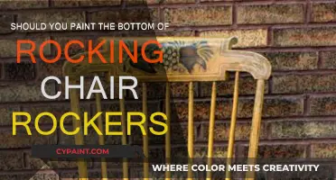 Rocking Chair Maintenance: Painting the Bottom of Rockers?