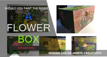 Painting Flower Boxes: Inside or Out?